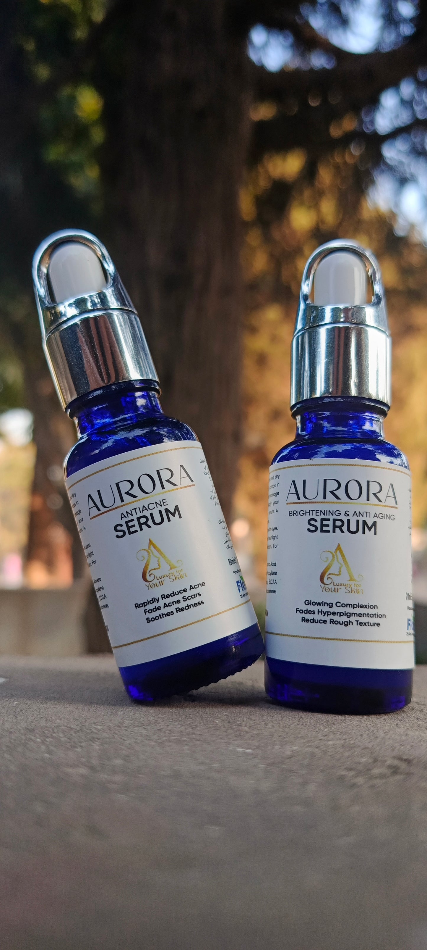 Arura Dual Glow Serum Set (Brightening + Anti-Acne Duo)